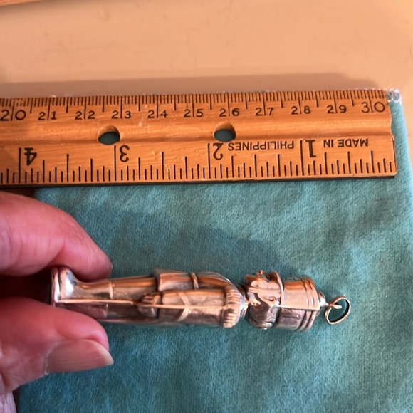 R M Trush Sterling Toy Soldier Pendant/Ornament EEEUC - Picture 6 of 6